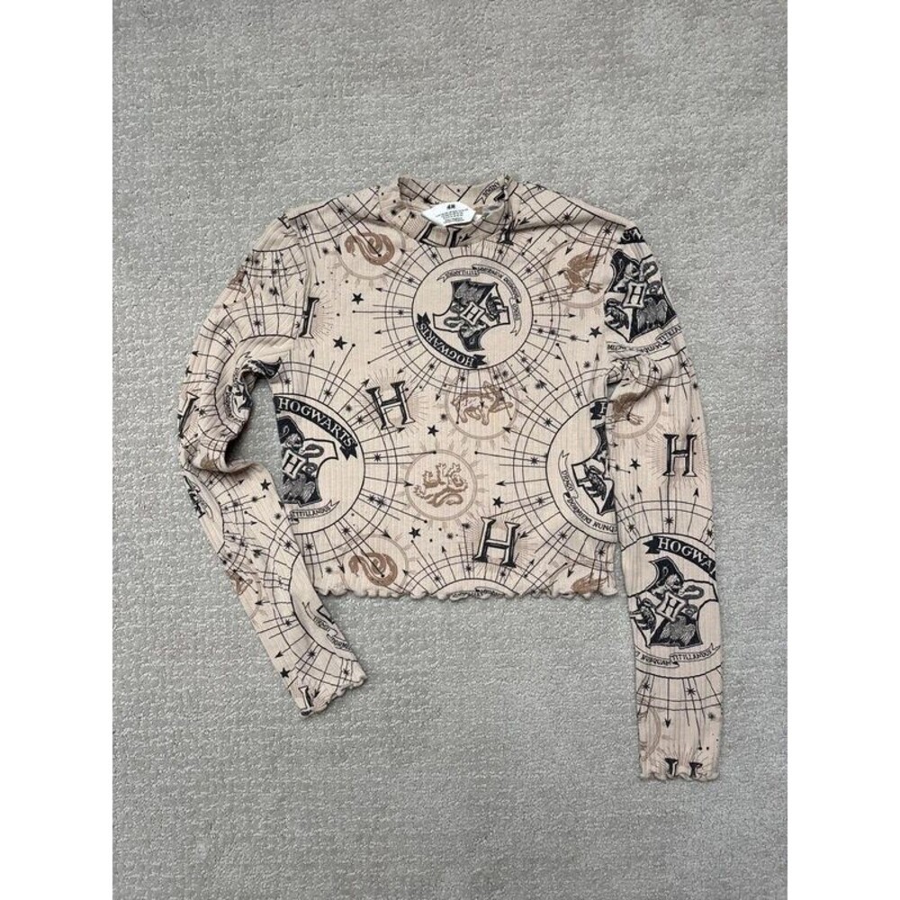 Girls H&M Harry Potter Long Sleeve Top